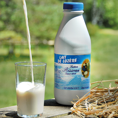 LAIT STÉRILISÉ DEMI-ÉCRÉMÉ DE LOZÈRE