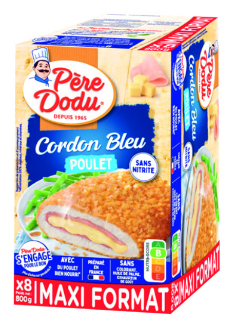 8 CORDONS BLEUS DE POULET MAXI FORMAT