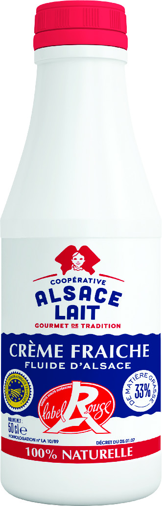 CRÈME FRAICHE FLUIDE LABEL ROUGE 33% MAT.GR.(5) 