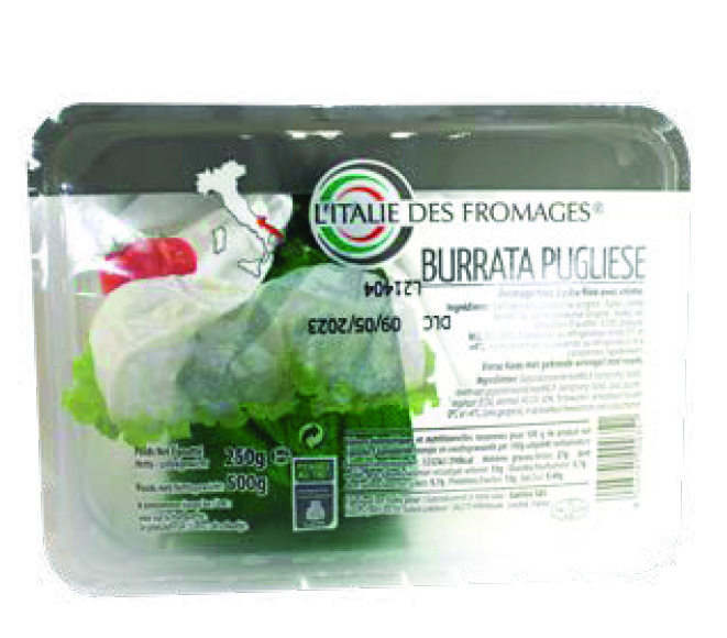 BURRATA AVEC FEUILLE GALILEO