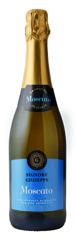 VIN MOUSSEUX ITALIEN MOSCATO DOLCE