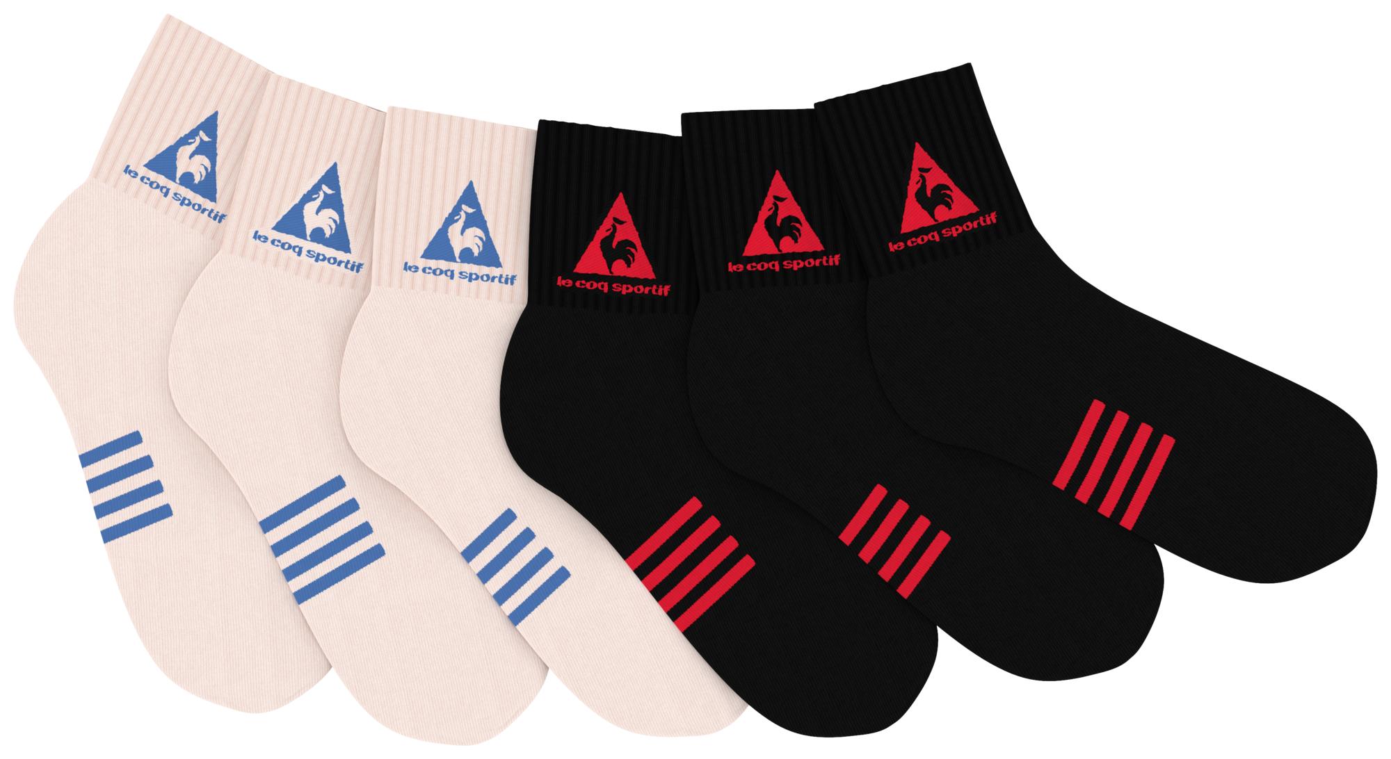 LOT DE 6 PAIRES DE CHAUSSETTES DE SPORT HOMME OU JUNIOR