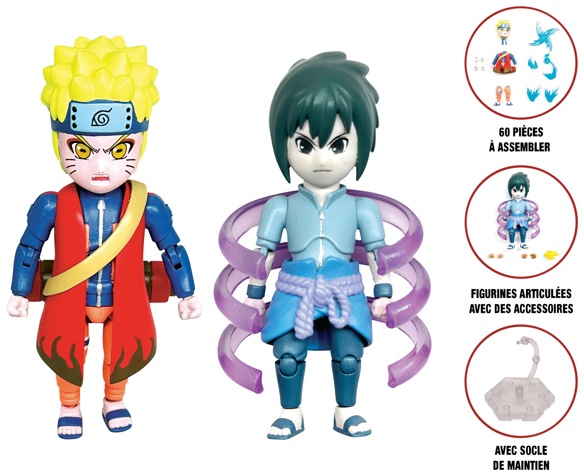 FIGURINE ARTICULéE à CONSTRUIRE NARUTO