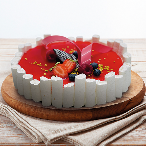 ENTREMETS GLACÉ NOUGAT FRAMBOISE