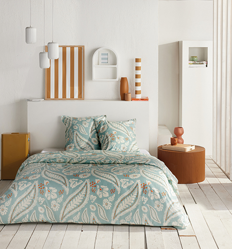 PARURE HOUSSE DE COUETTE + 2 TAIES D’OREILLER