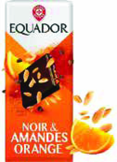 CHOCOLAT NOIR AMANDES ORANGE