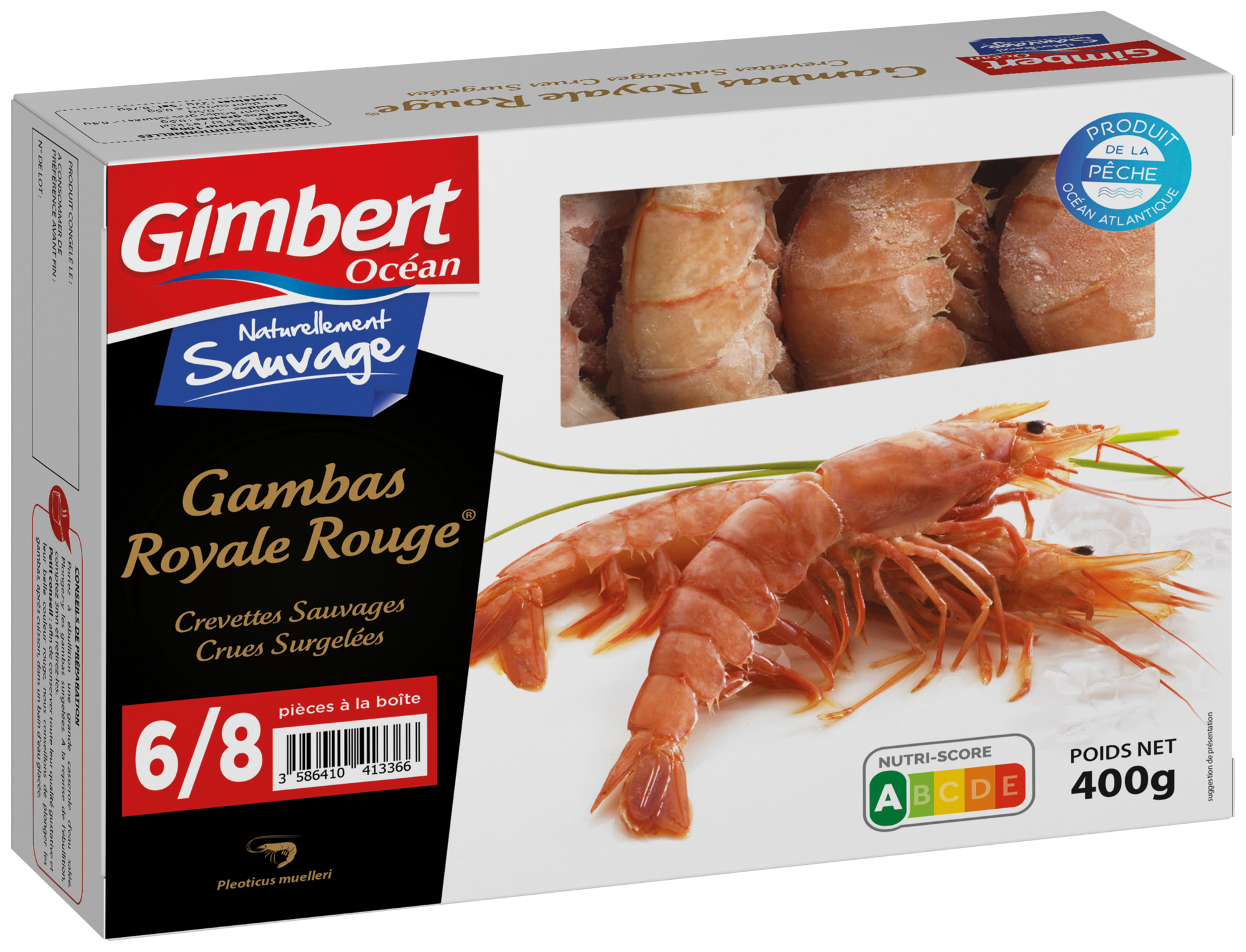 Gambas Royale Rouge surgelées