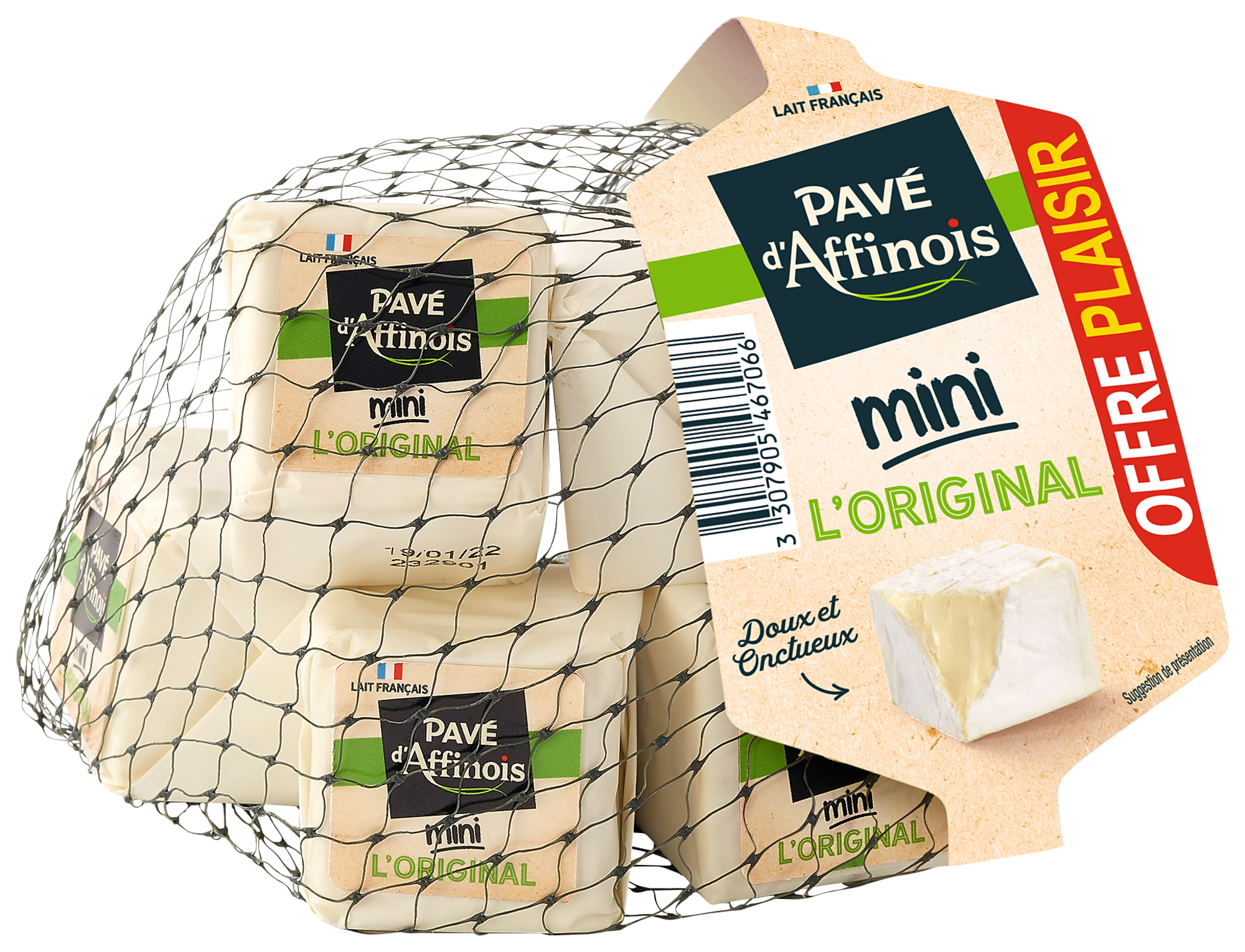 Mini filet "PAVÉ D'AFFINOIS' l'original 31% Mat.Gr. Offre plaisir