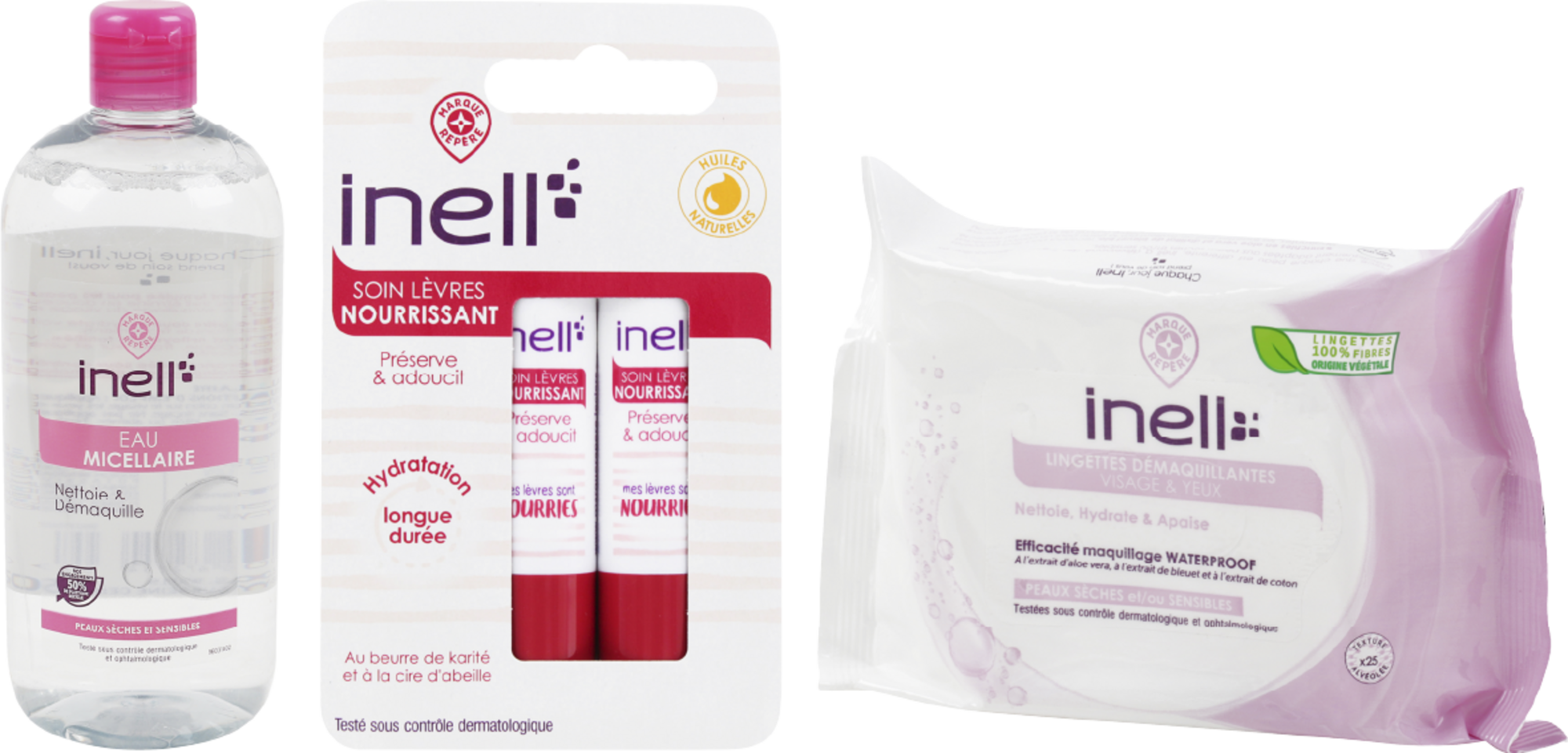 SUR LES PRODUITS PRÉSENTS EN MAGASIN DE LA GAMME "INELL" (HORS COTON ET COTON-TIGE)