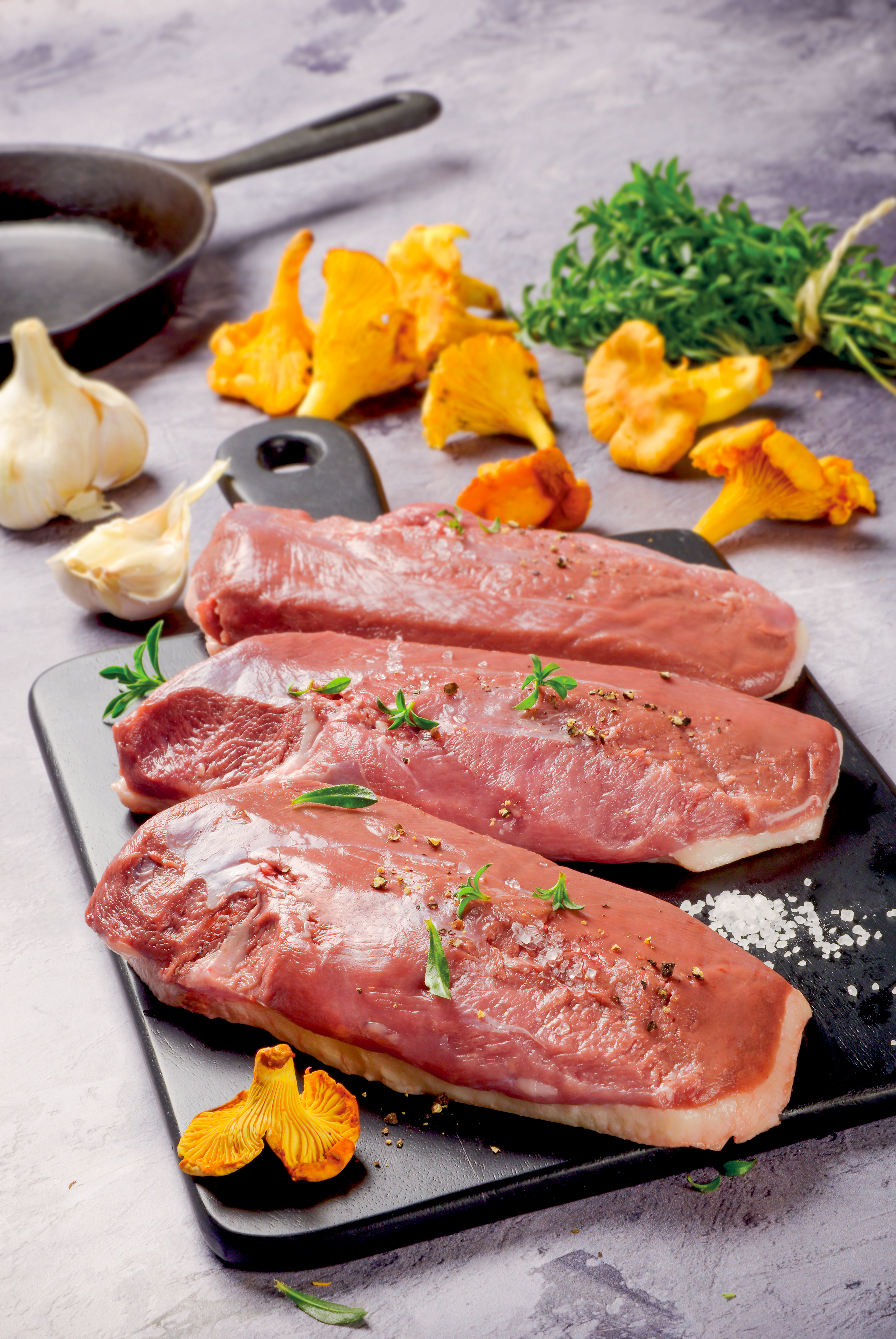 MAGRETS DE CANARD MARINÉS X3