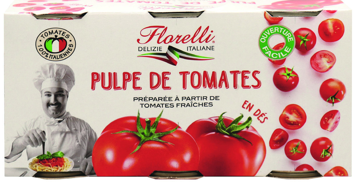 PULPE DE TOMATES X3