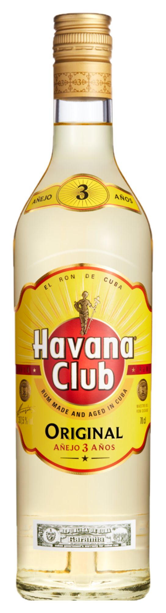 SUR LES PRODUITS PRÉSENTS EN MAGASIN DE LA GAMME "HAVANA CLUB"