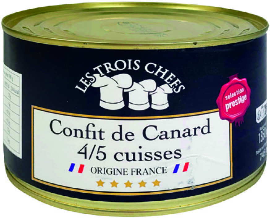 CONFIT DE CANARD 4/5 CUISSES