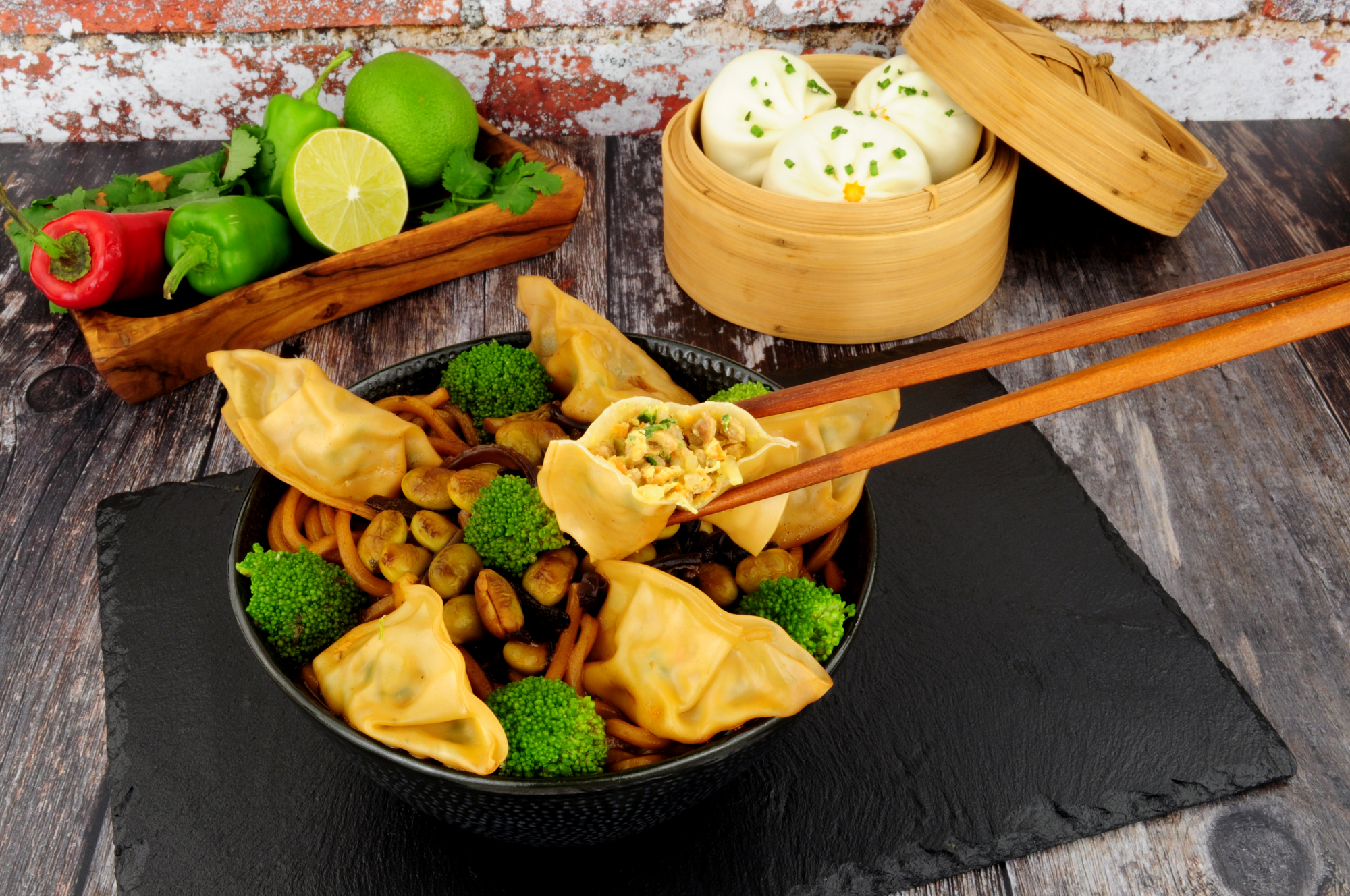 Gyoza bowl poulet teriyaki "Yan San"