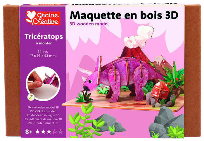 MAQUETTE EN BOIS 3D DINOSAURES(1)