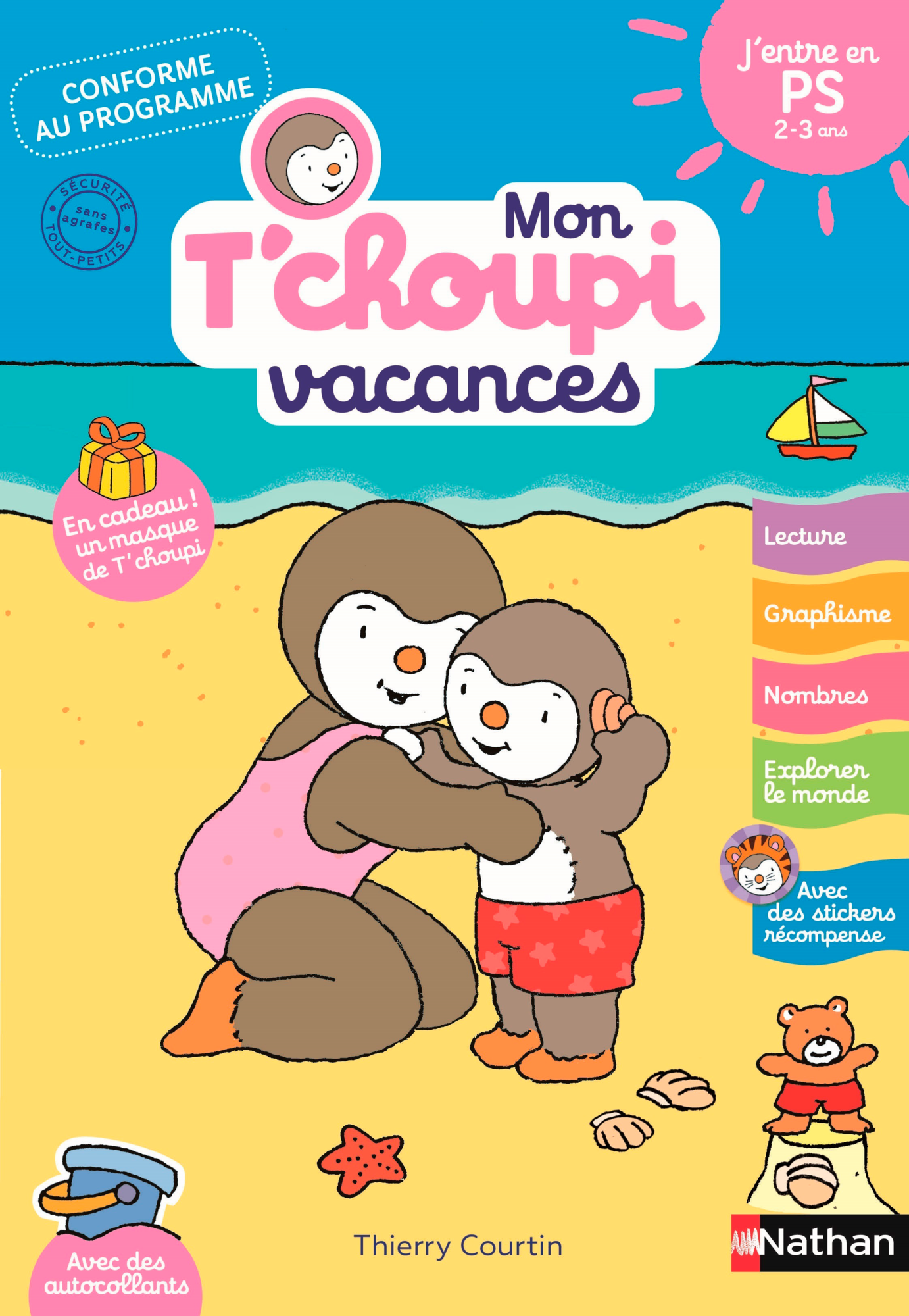 SÉLECTION CAHIERS DE VACANCES T'CHOUPI