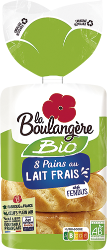 PAINS AU LAIT FRAIS BIO