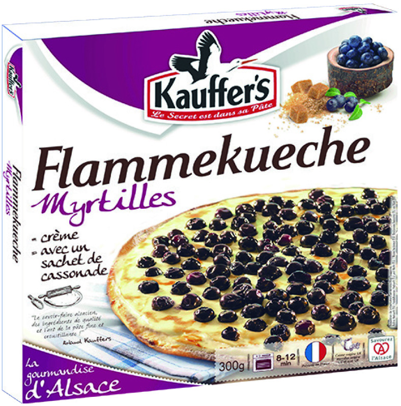 TARTE FLAMBÉE MYRTILLES SURGELÉE