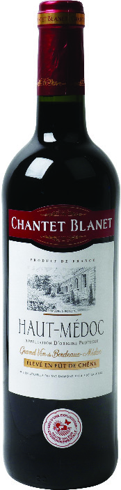 A.O.P(1) HAUT-MÉDOC(2) CHANTET BLANET
