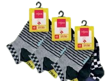 LOT DE 3 PAIRES DE CHAUSSETTES FANTAISIE ENFANT