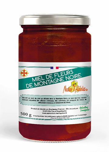 MIEL DE FLEUR DE LA MONTAGNE NOIRE