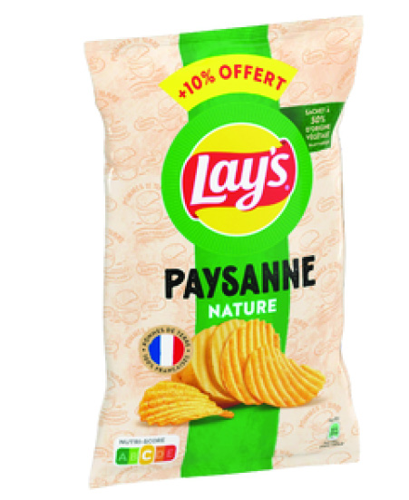CHIPS RECETTE PAYSANNE NATURE