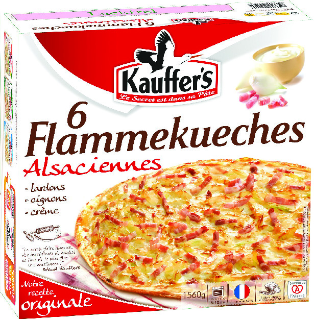 FLAMMEKUECHES ALSACIENNES SURGELÉES