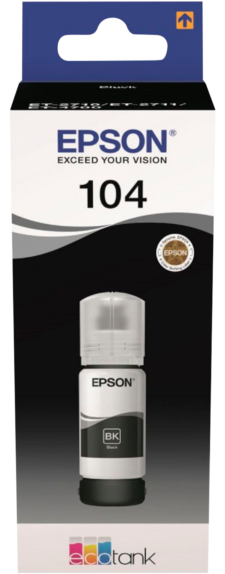BOUTEILLE D'ENCRE ECOTANK T104