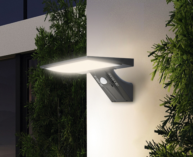APPLIQUE MURALE SOLAIRE NOIRE
