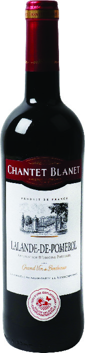 A.O.P(1) LALANDE DE POMEROL(2) CHANTET BLANET