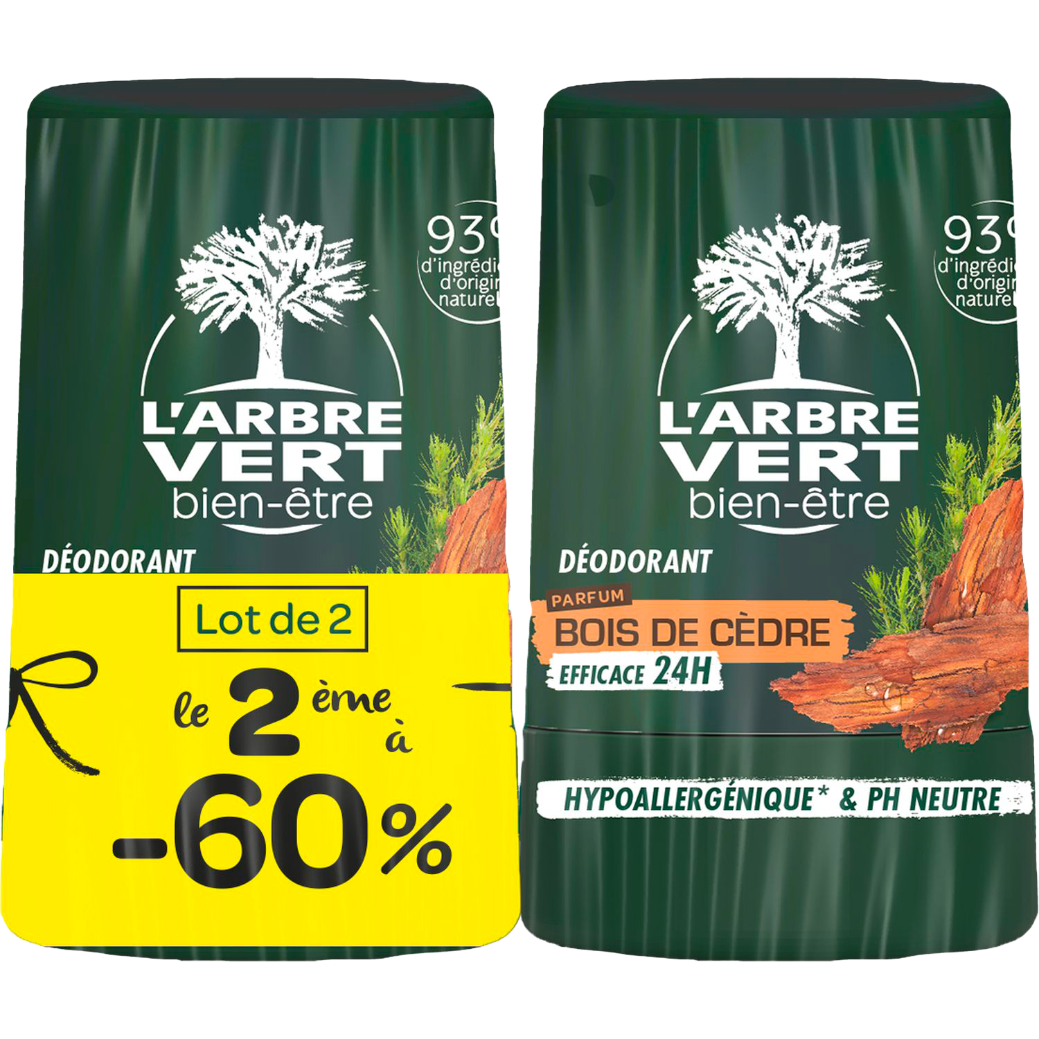 DÉODORANT BILLE PARFUM BOIS DE CÈDRE