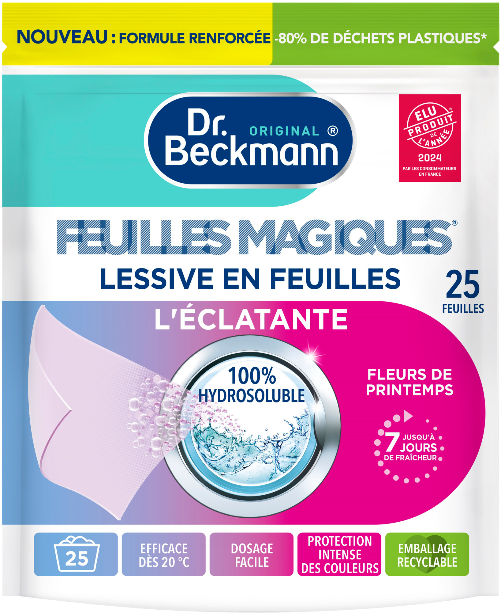 LESSIVE EN FEUILLE