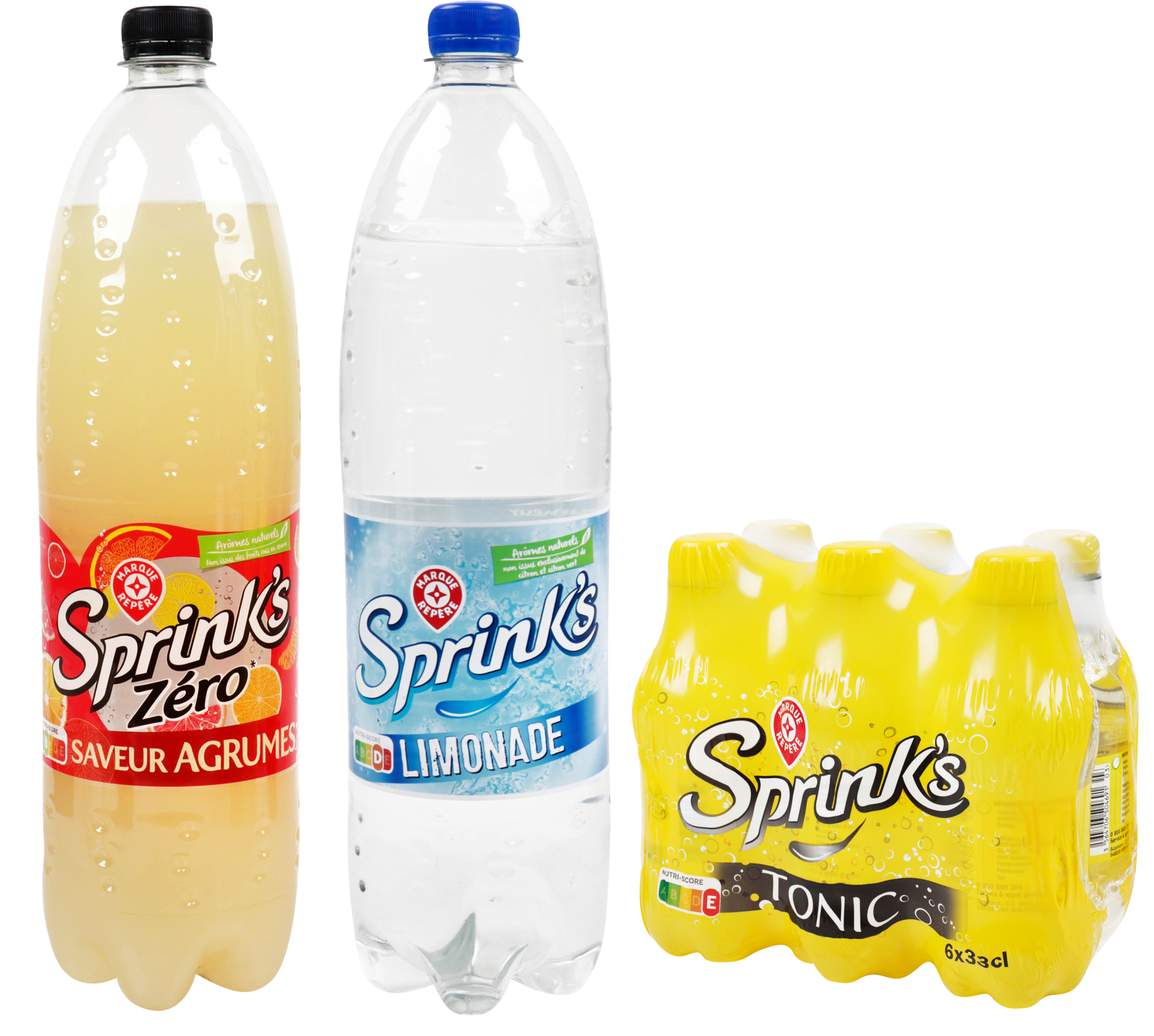 SUR LES PRODUITS PRÉSENTS EN MAGASIN DE LA GAMME "SPRINK'S"