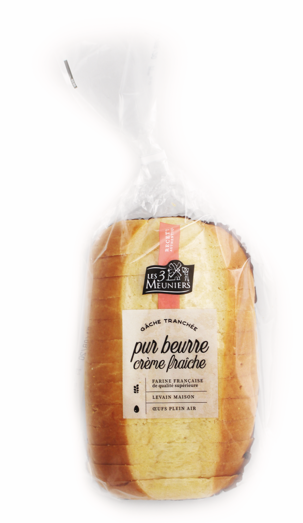 Gâche tranchée pur beurre crème fraîche