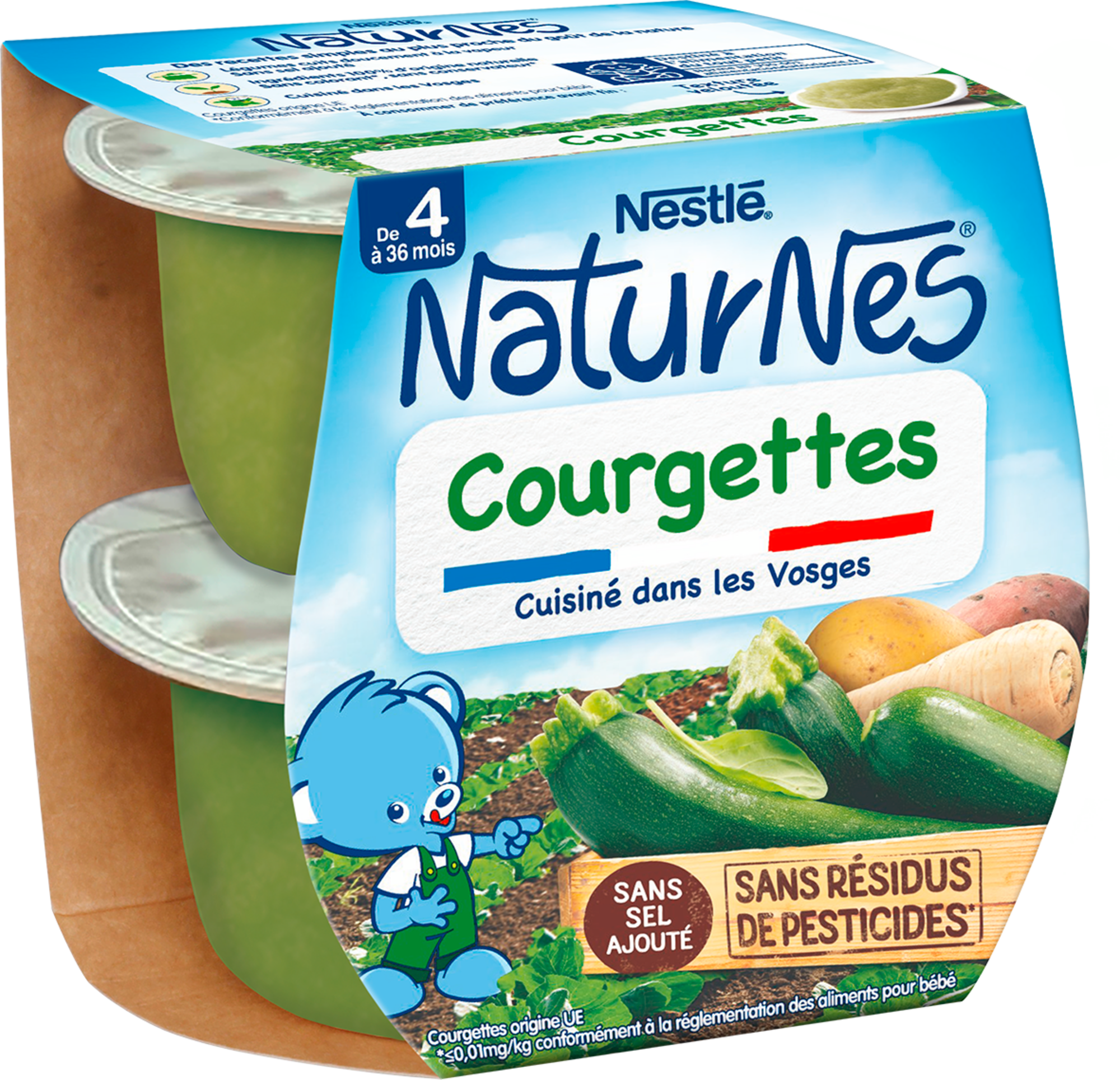 PETITS POTS DE LÉGUMES NATURNES