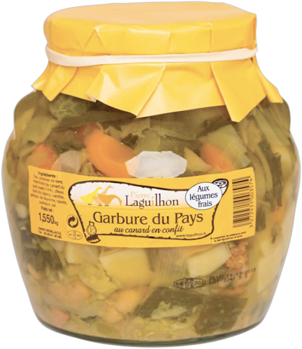 GARBURE DU PAYS AU CANARD EN CONFIT