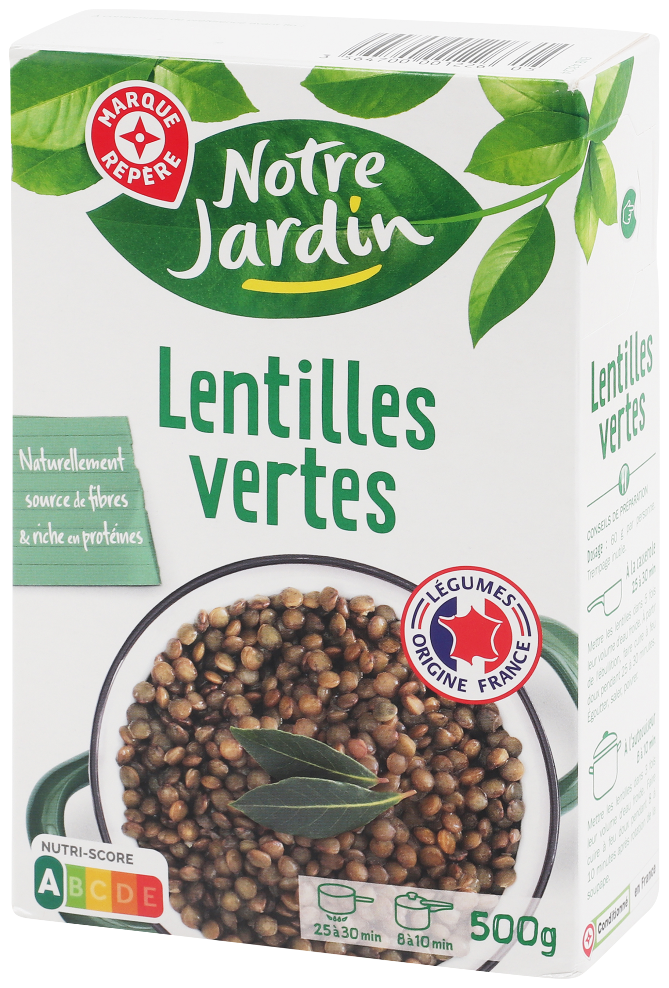 LENTILLES VERTES