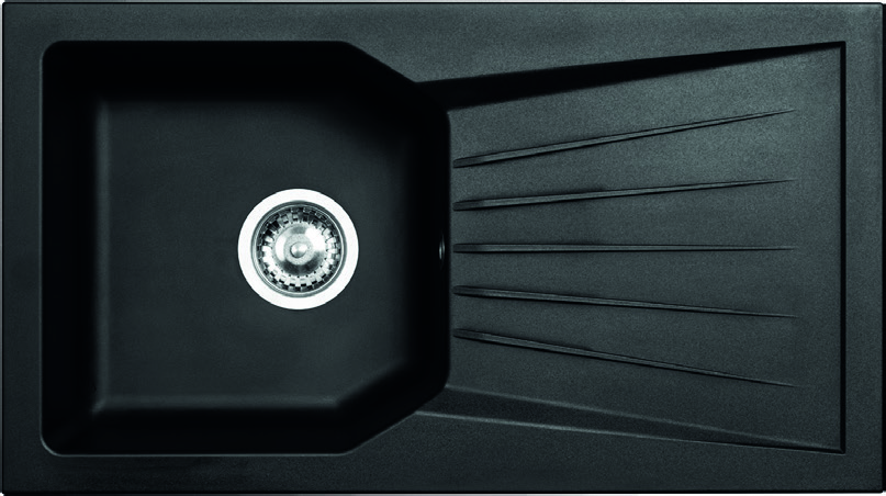 EVIER AGORA MINI 1 CUVE + 1 EGOUTTOIR