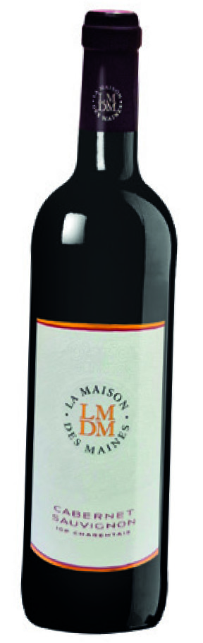 IGP(2) CHARENTAIS CABERNET SAUVIGNON ROUGE LA MAISON DES MAINES
