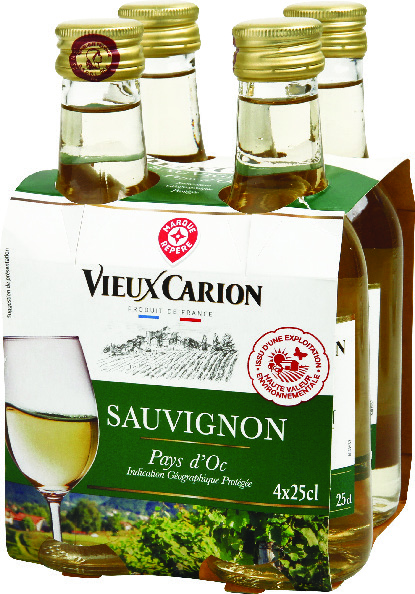 I.G.P(1) PAYS D’OC(3) VIEUX CARION SAUVIGNON