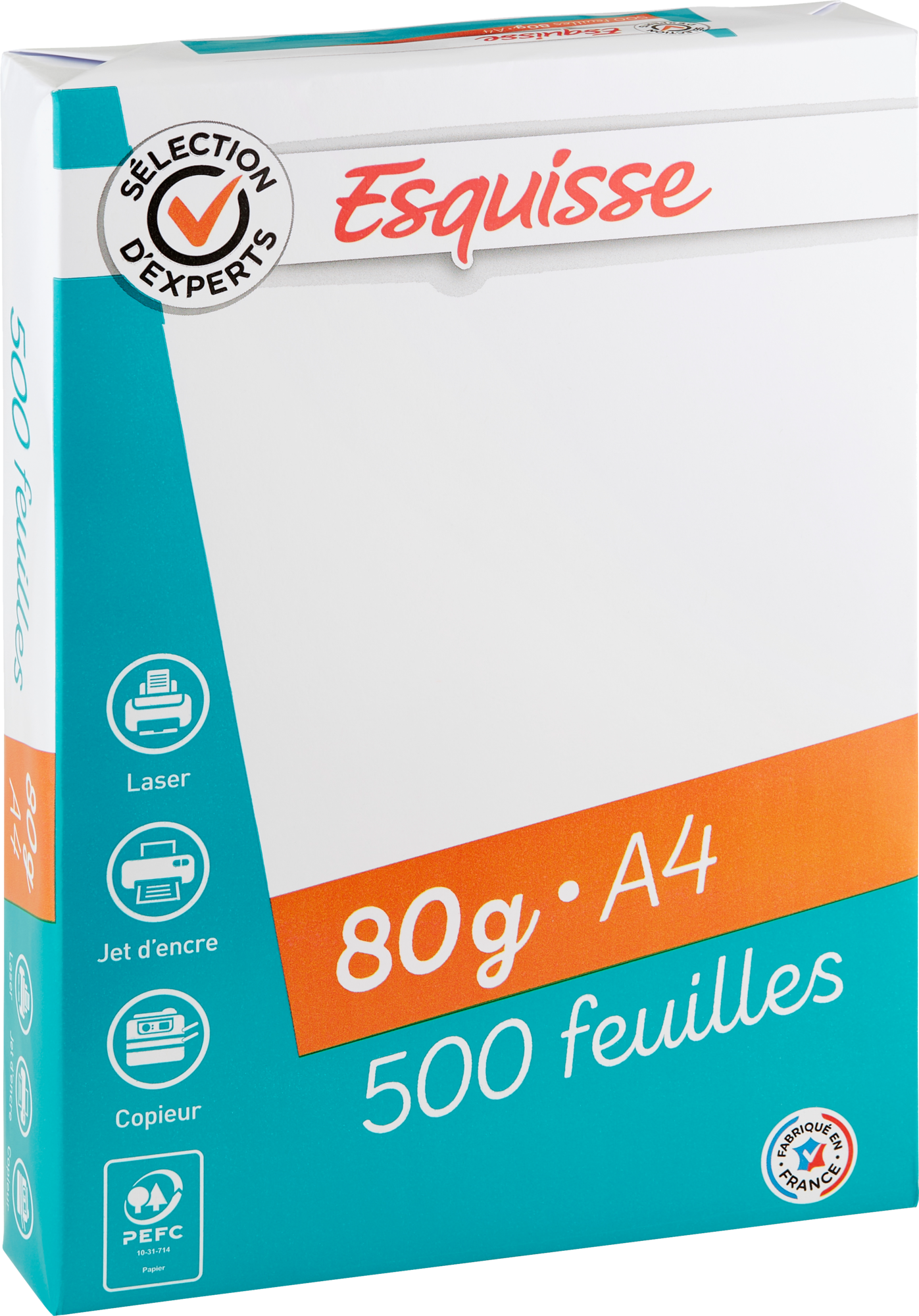 RAMETTE 500 FEUILLES "ESQUISSE"