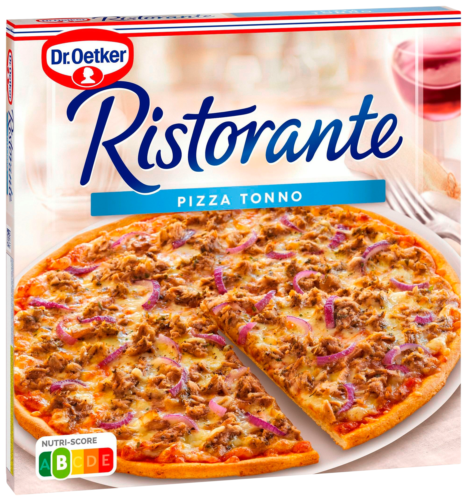Pizza au thon surgelée