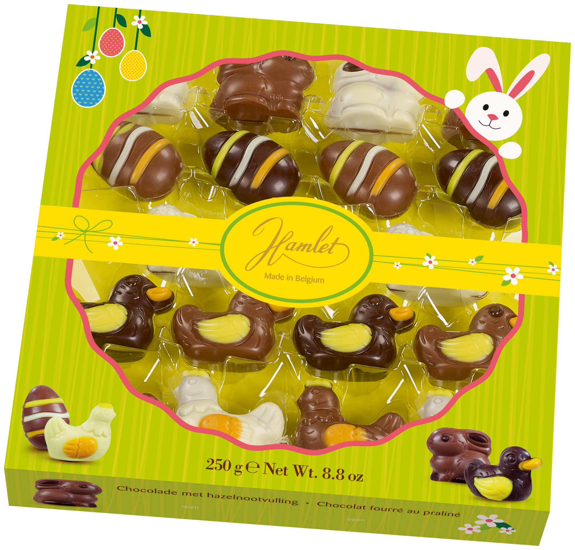 CHOCOLAT FOURRÉ AU PRALINÉ