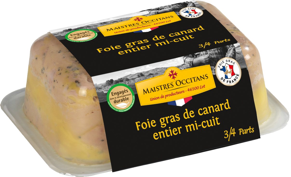 FOIE GRAS DE CANARD ENTIER