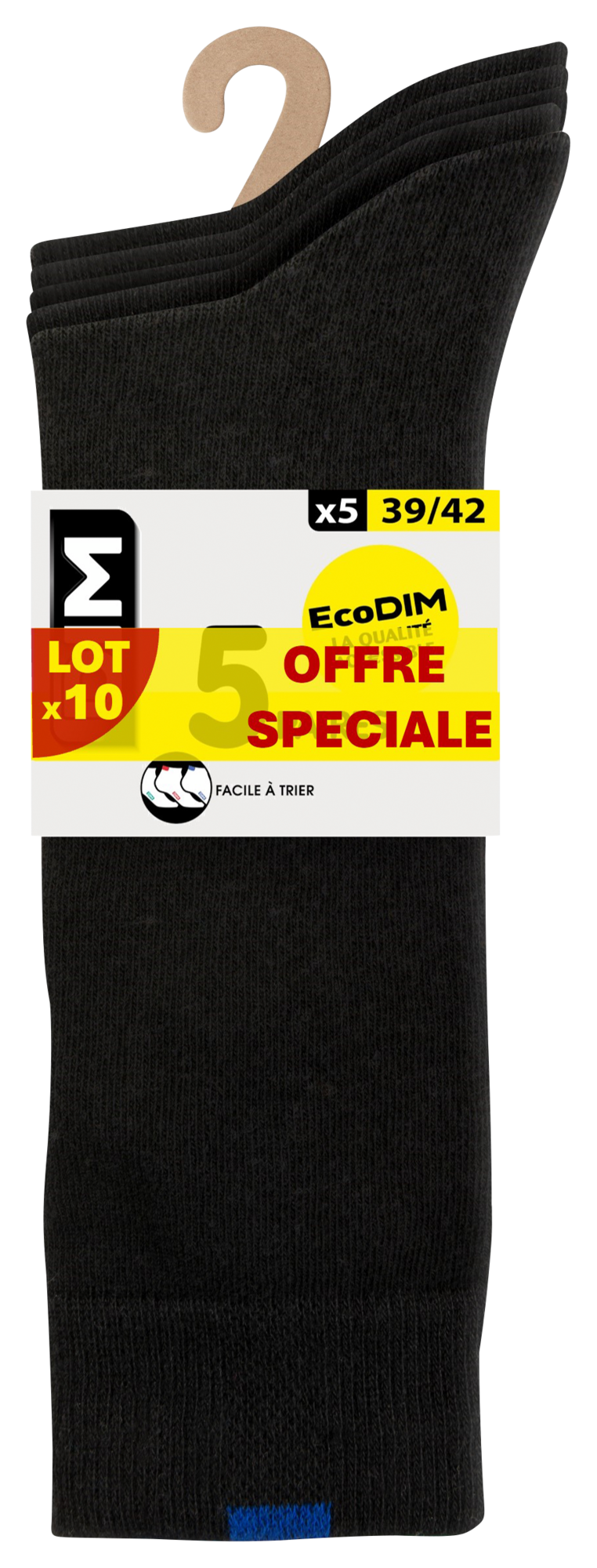 LOT DE 10 PAIRES DE CHAUSSETTES HOMME OU FEMME