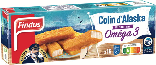 16 BÂTONNETS DE COLIN MSC SURGELÉS