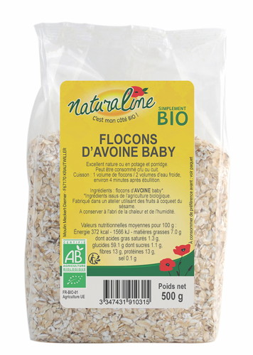 FLOCONS D’AVOINE BIO BABY