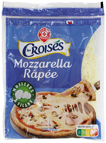 MOZZARELLA RÂPÉE 22% MAT.GR.