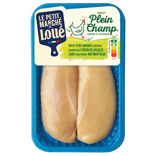 2 FILETS DE POULET JAUNE