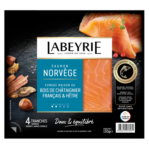 SAUMON FUMÉ DE NORVÈGE